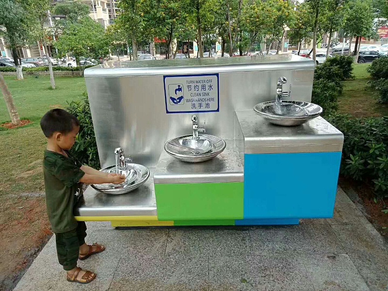 學(xué)校戶外洗手臺