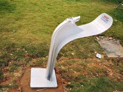 深圳灣公園增設(shè)戶外直飲水臺，提升市民游園體驗